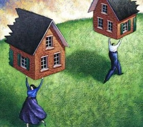 Раздел земли, дома при разводе